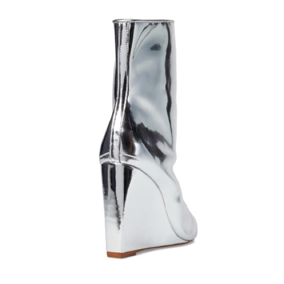 NWT Schutz Asya Silver Boots - Picture 5 of 5